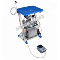 Automatic single head hot melt glue brush cementing machine for shoe maquina encoladora